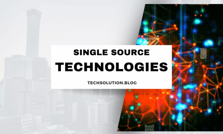How to Optimize Your Business with Single Source Technologies