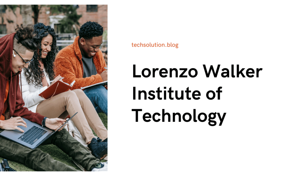 Lorenzo Walker Institute of Technology