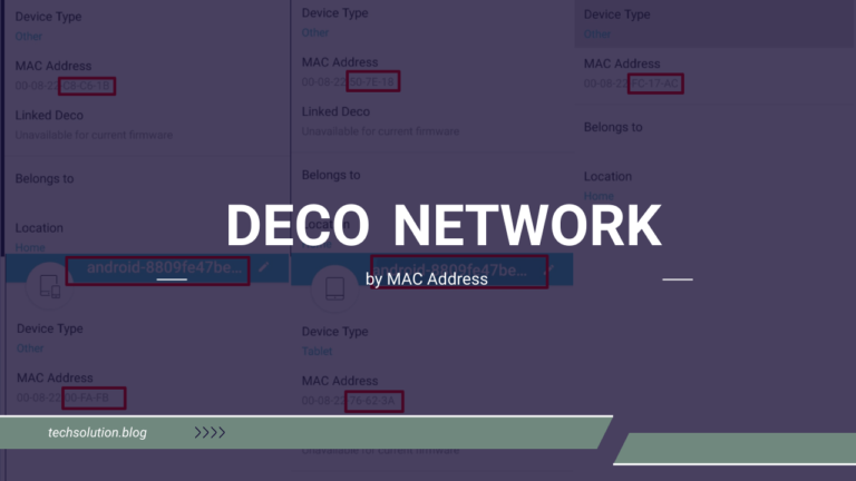 How to Add Client to Deco Network by MAC Address
