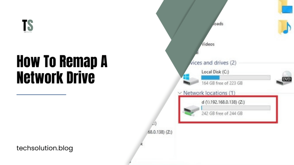 How To Remap A Network Drive