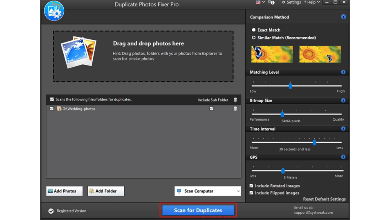 Duplicate Photos Fixer Pro - Scan