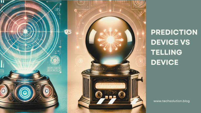 Prediction Device vs Telling Device: Key Differences and Applications