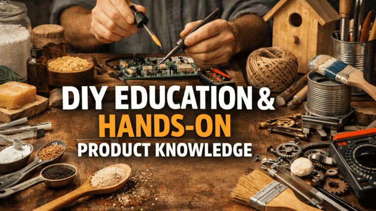 Education Through Practice – DIY as a tool for understanding products