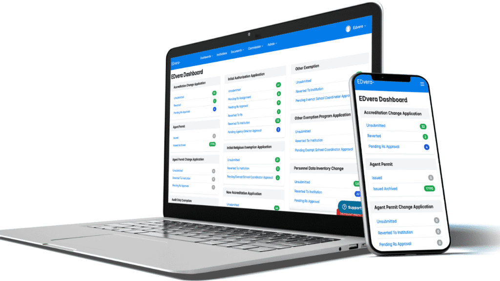 What Is edvera licensing and accreditation management software