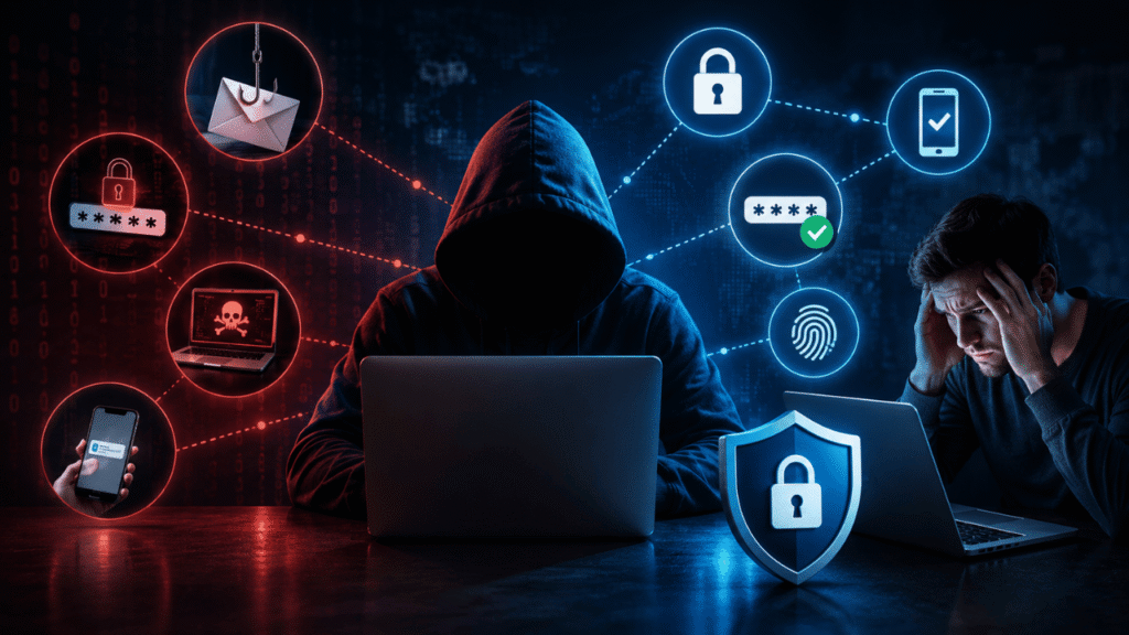 how hackers steal passwords