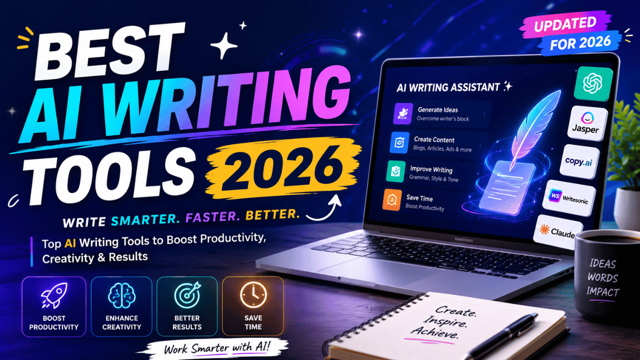Best AI Writing Tools 2026 – Tested & Ranked (Honest Review)