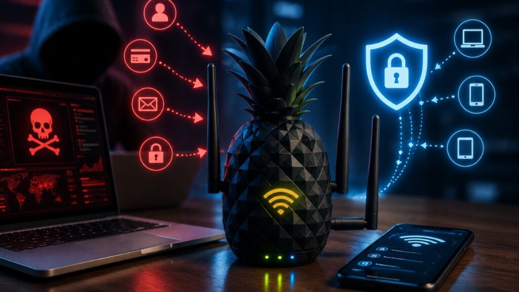 What Is a Wi-Fi Pineapple? How Hackers Use It & How to Defend
