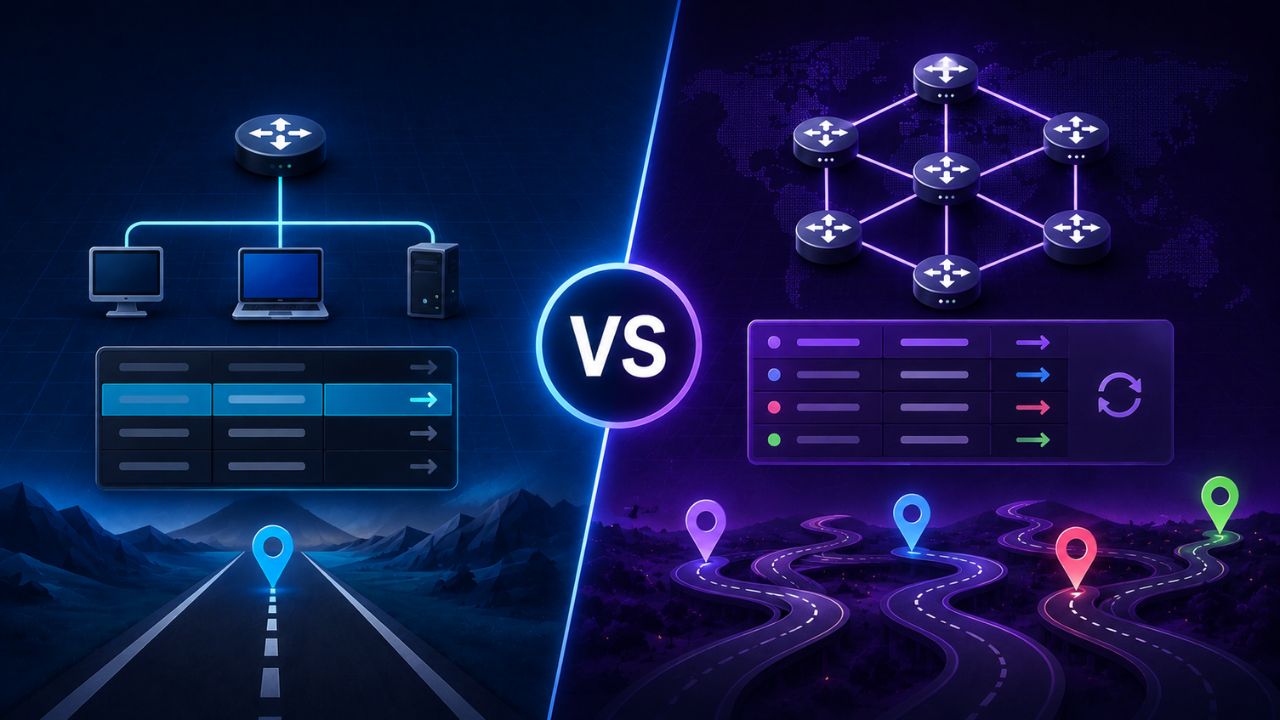 Static vs Dynamic Routing: What’s the Difference?
