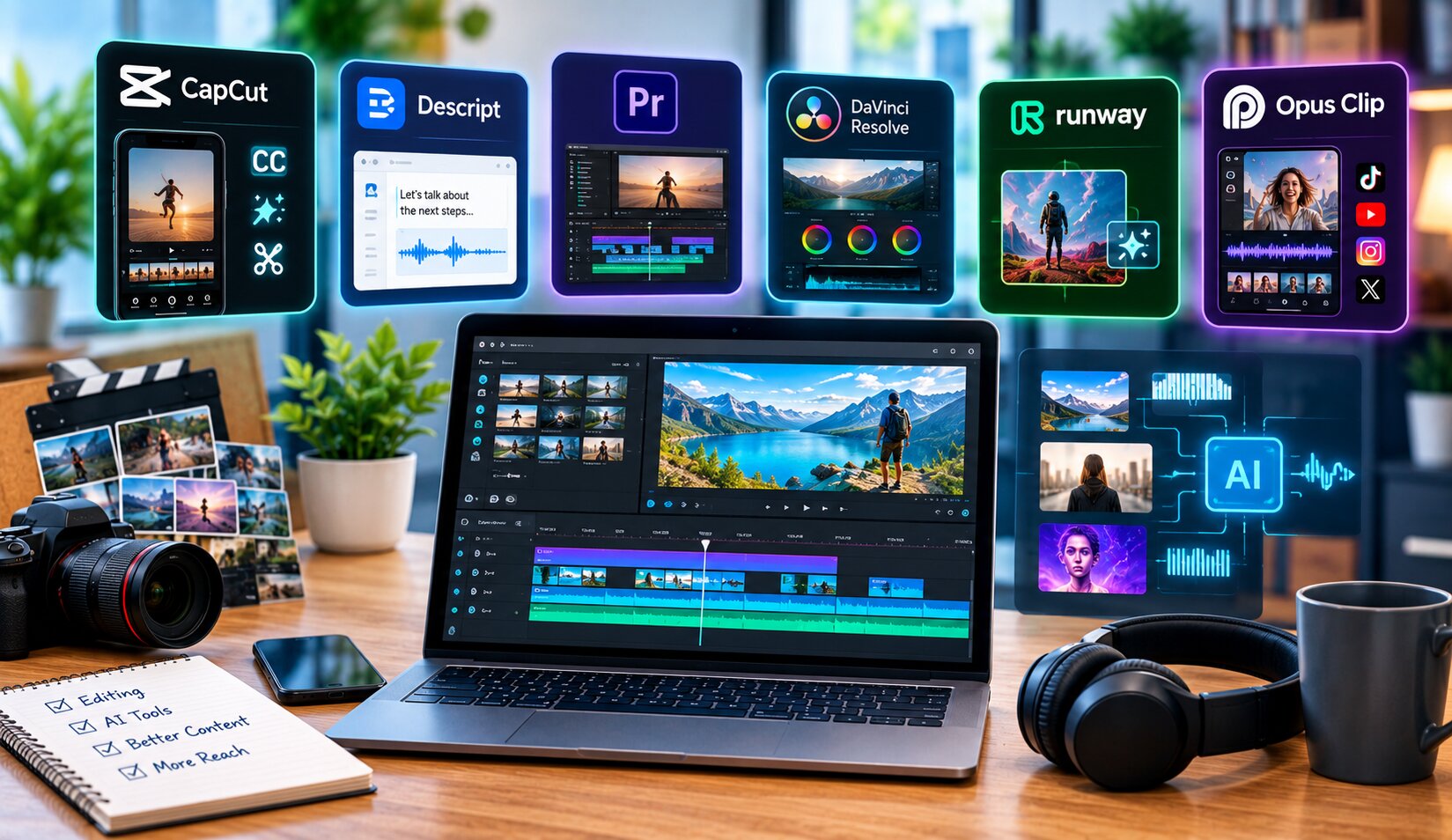 Best AI Video Editing Tools in 2026 (Free & Paid)