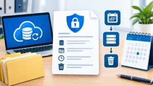 data retention policy template