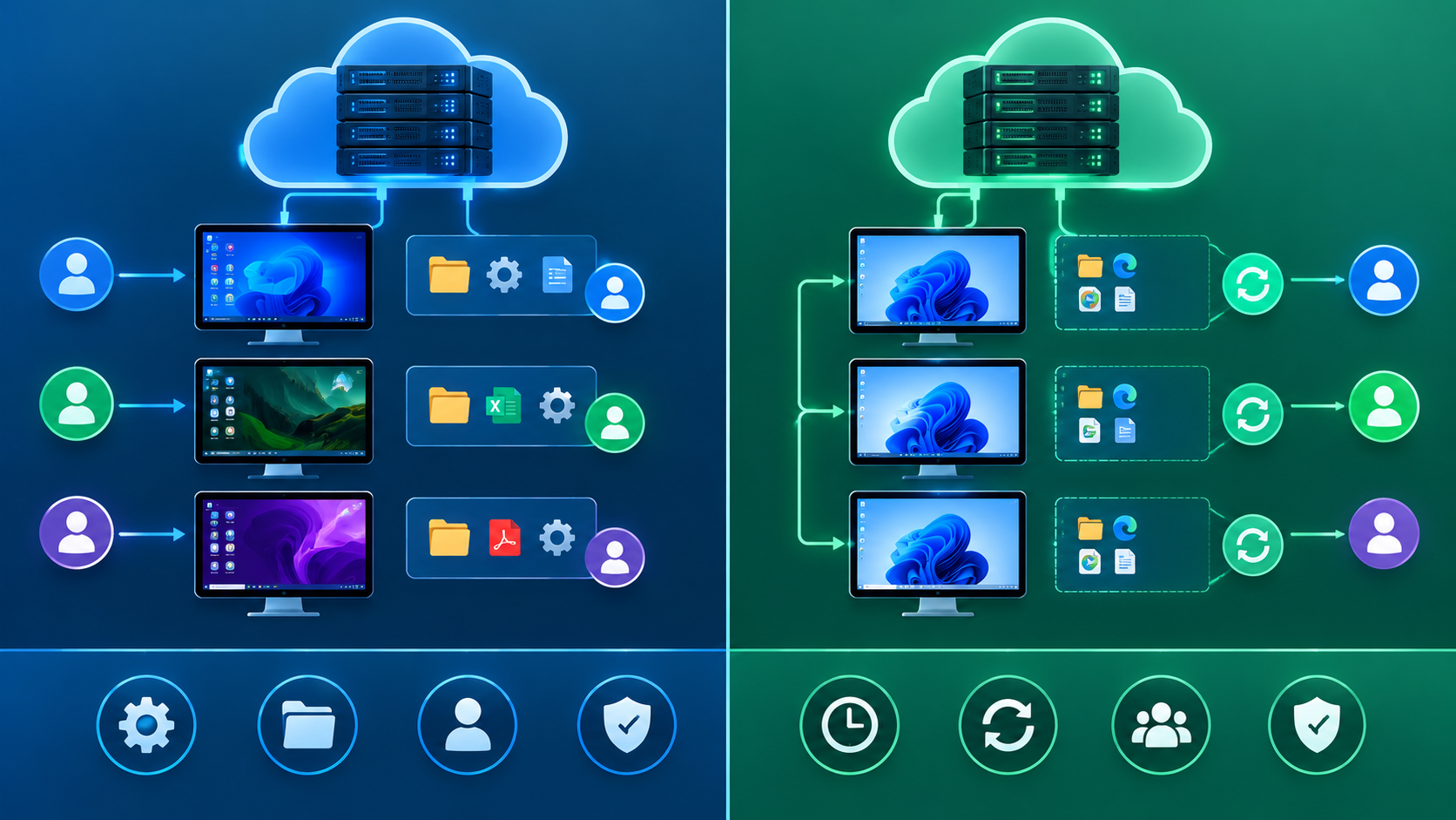 Persistent vs Non-Persistent Desktops in VDI Explained