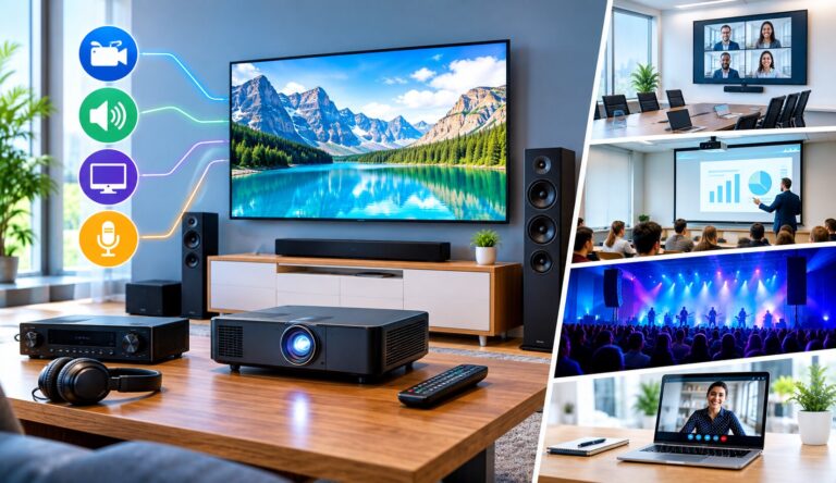 What Is A/V (Audio/Video)? Definition & Common Uses